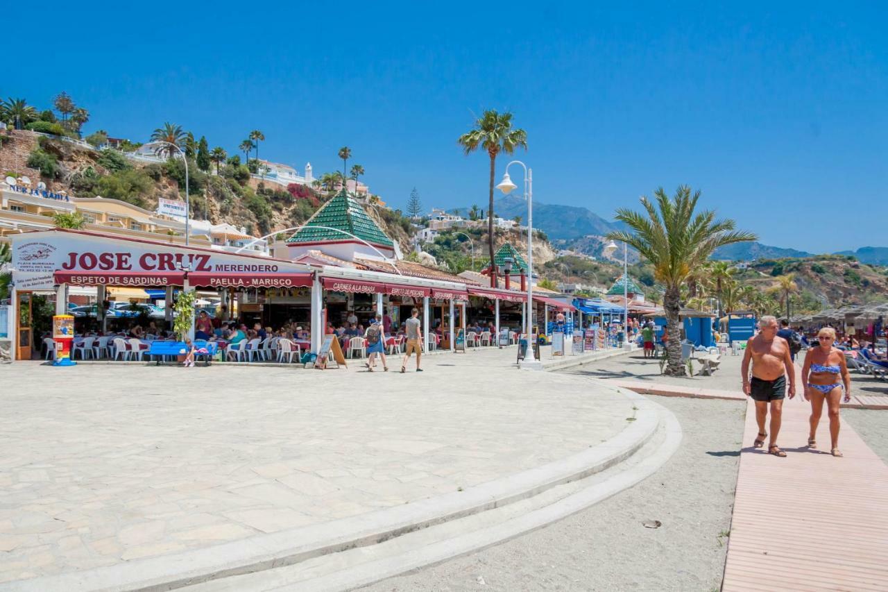 Apartament Burriana Playa Ibnsadi Nerja Zewnętrze zdjęcie